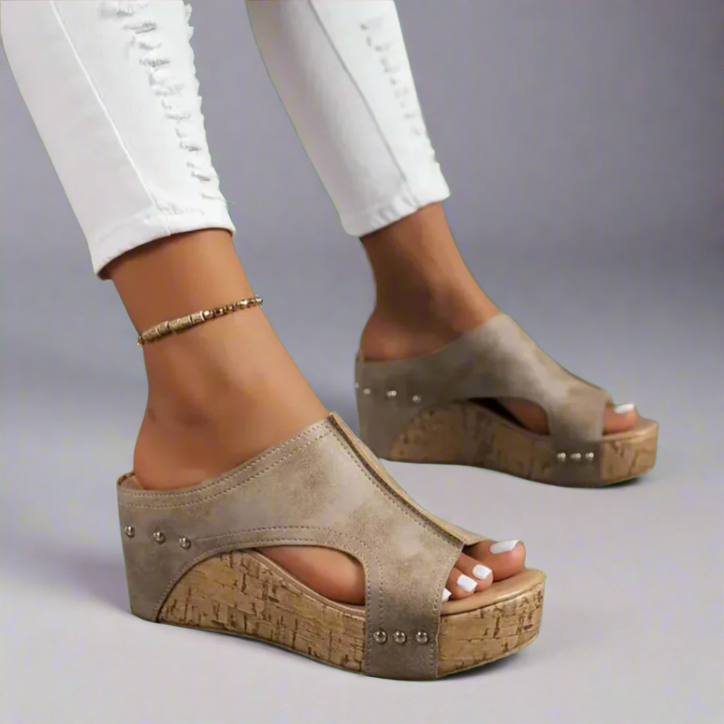 Antonina - Zeppa in sughero Chic