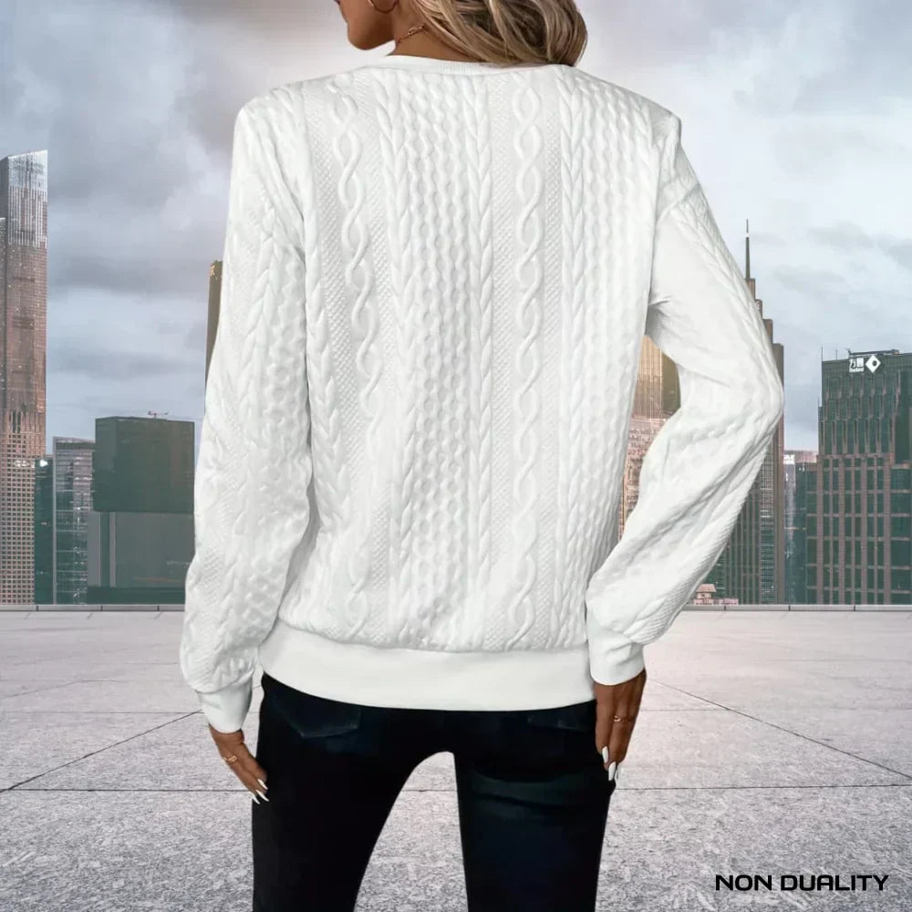 Maglione con zip di non-dualità