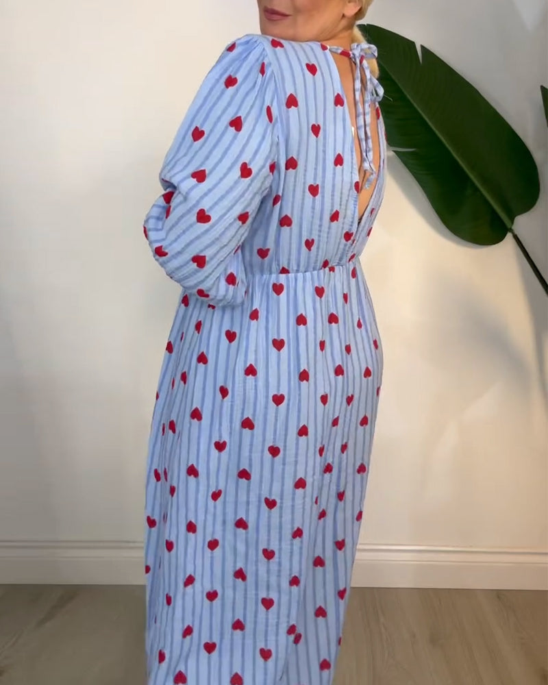 SOPHIA – ABITO MAXI CUORE DOLCE