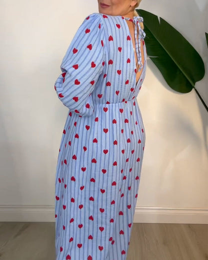 SOPHIA – ABITO MAXI CUORE DOLCE