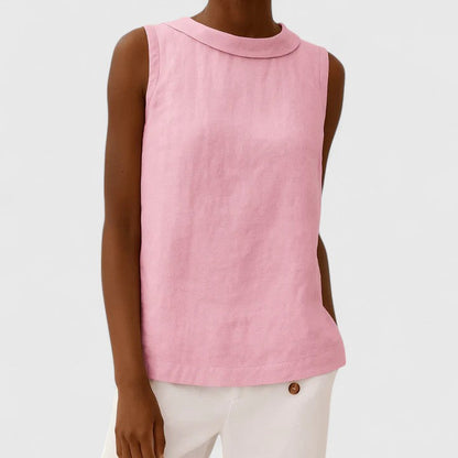 Anastine | Top elegante con Collo alto