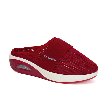 Myrna - Sandali ortopedici casual con malla da donna