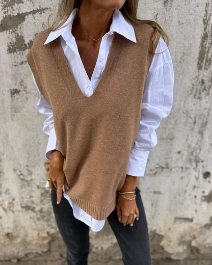 NUSA | Gilet in maglia premium