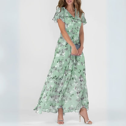 Lidia™ Abito Lungo Floreale