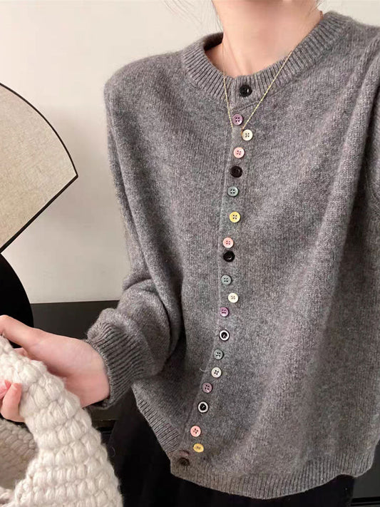 Aaliyah™ | Elegante Cardigan in maglia Abotonado