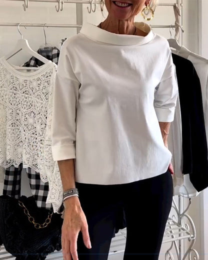 WIEBKE I BLUSA COMODA DI MANICA 3/4