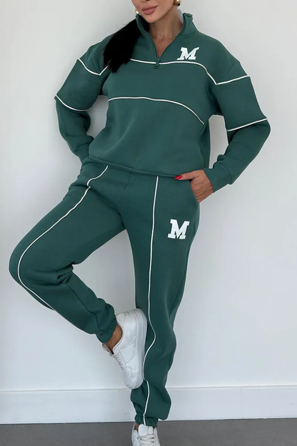DESIREE – SET LOUNGE DI CREMALLERA DEPORTIVA