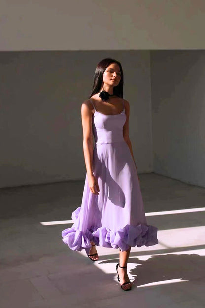 Blair - Abito midi Fluido e Elegante