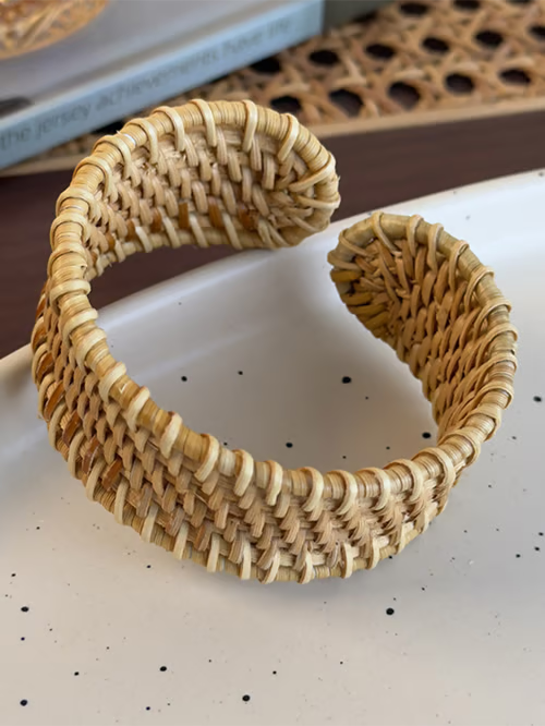 Pulsera di Ratan Trenzado