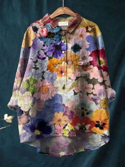 BLUSA SERAPHINA I RETRÒ-FLOWER