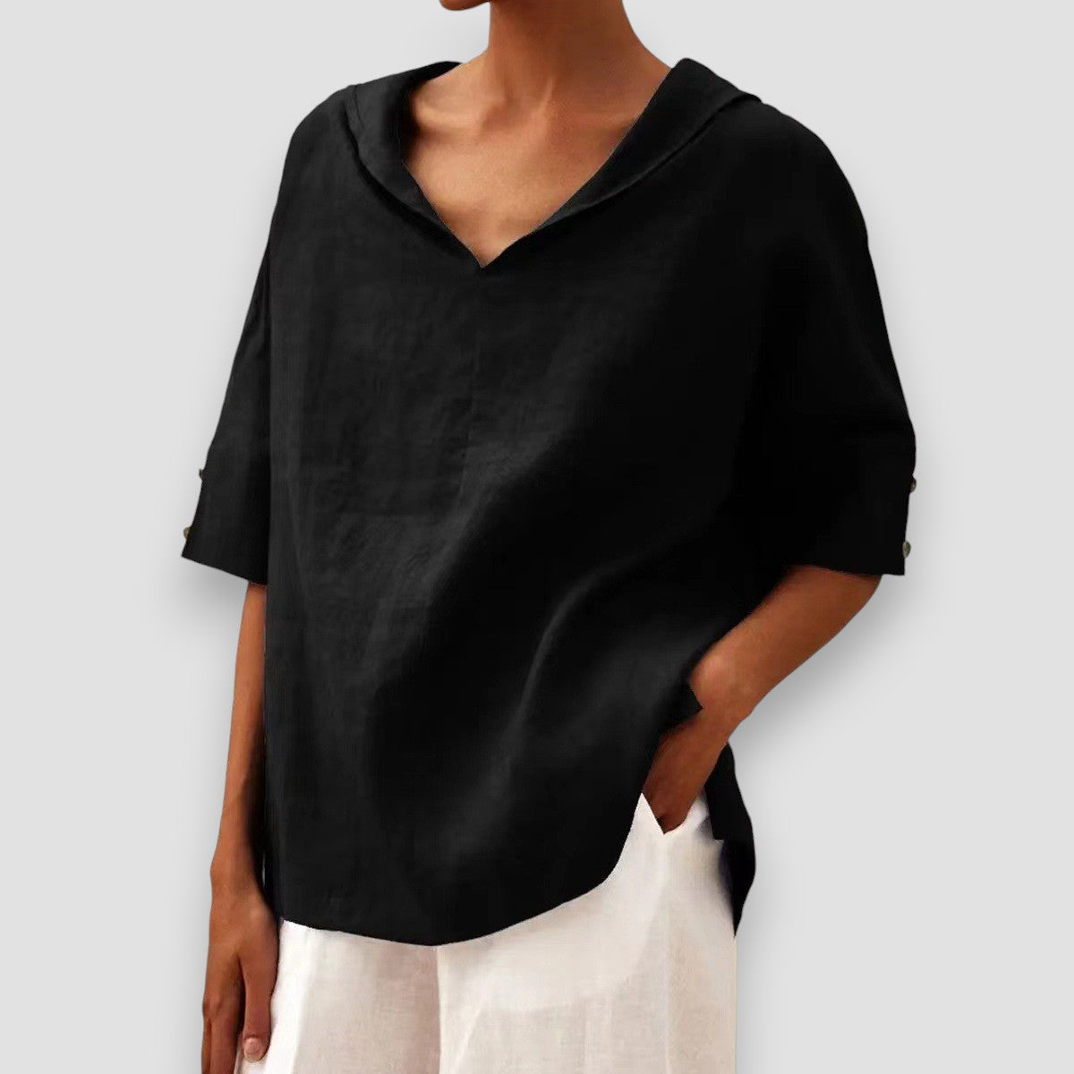 Elda | Camicia scollo a V