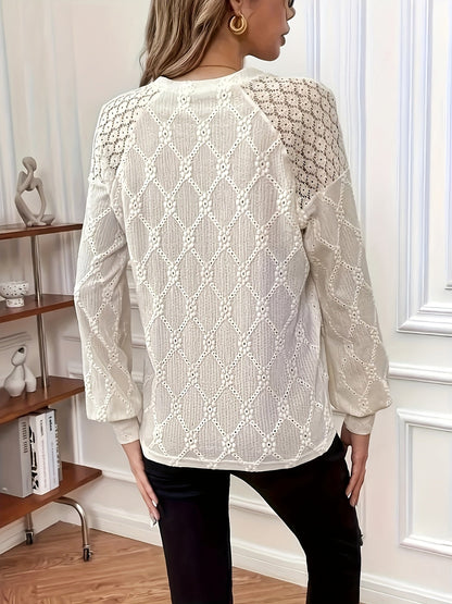 Ivy – Blusa con Dettagli di Bottoni di Ojal
