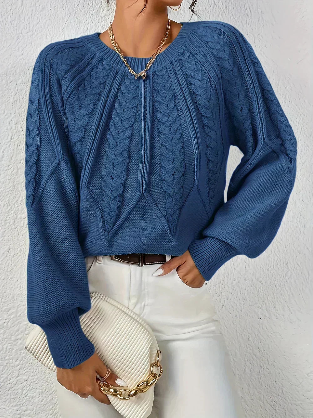 Louisa | Maglione all'uncinetto