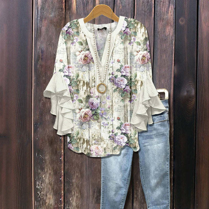 Dakota™ - BLUSA dal taglio RILASSATO CON STAMPA FLOREALE