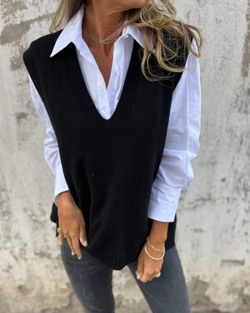 NUSA - Gilet in maglia Premium