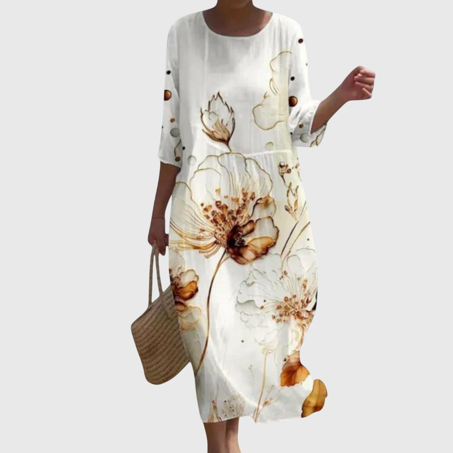 Hayley | Abito maxi Floreale Stiloso