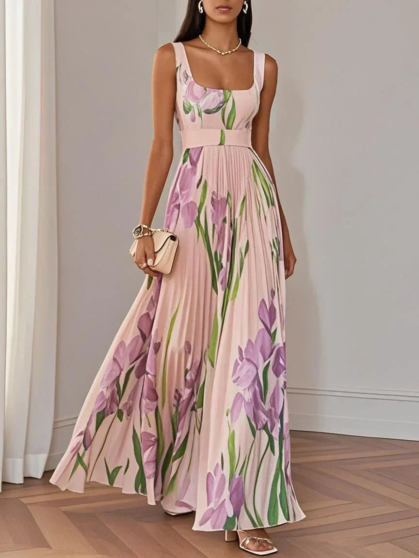 SERENA – ABITO MAXI DI ELEGANZA IN FLOR