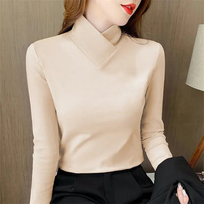 Avery | Elegante T-shirt a collo alto