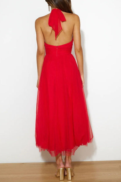 Phoebe - Abito Midi con Gonna Lunga