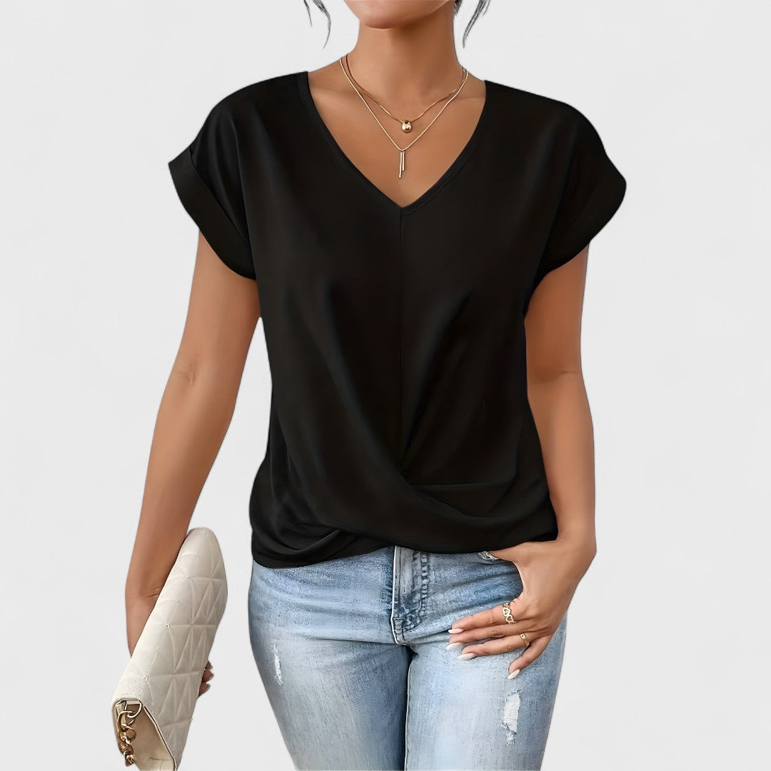 Maia – Top di V trenzado