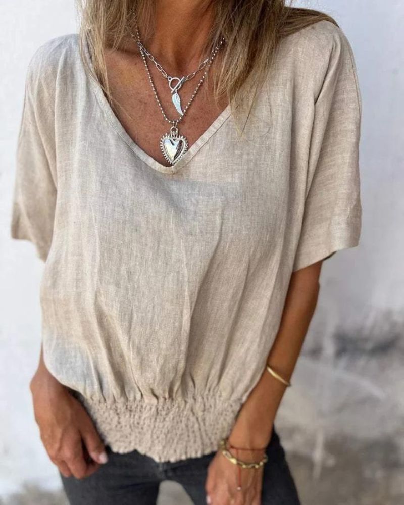 Jenny™ | Top Estivo Relaxado