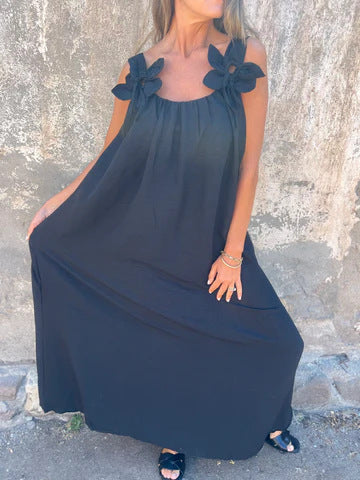 Abito floreale Scollo in U - Eleganza Senza tempo