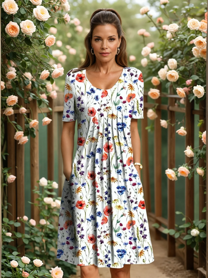 MARGA | ABITO ELEGANTE CON COPERTURA PER IL PANCIA