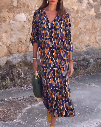 ASIRA - ABITO STAMPATO BOHO