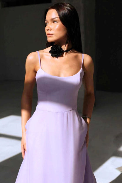 Blair - Abito midi Fluido e Elegante