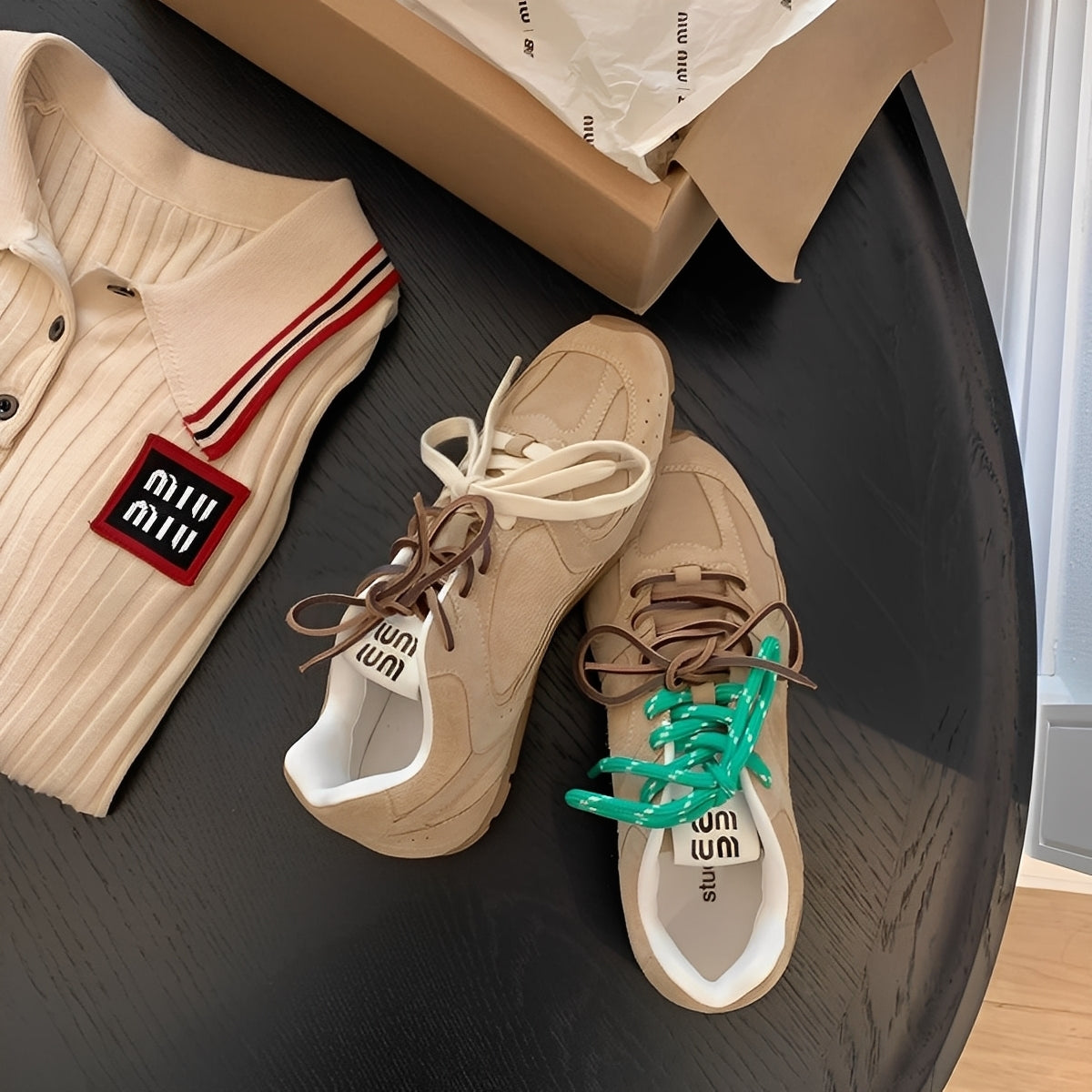 Abril - Scarpe di alta gama di stile retrò