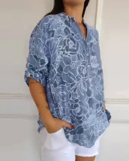 NARESE - Blusa Floreale