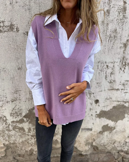 NUSA - Gilet in maglia Premium