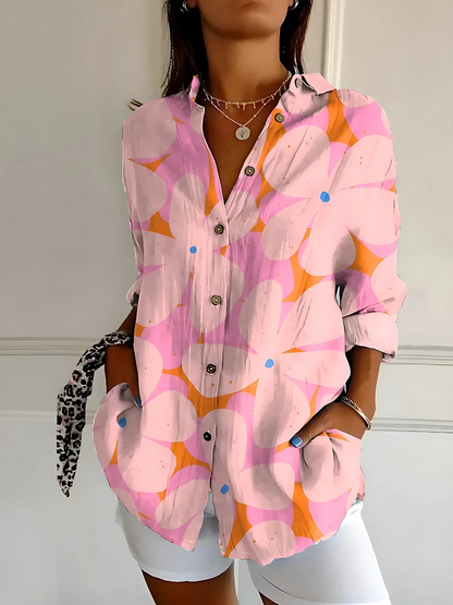 Yllona – Blusa Relaxed con bottoni