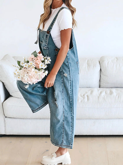 CATALINA – OVEROL DI DENIM LAVAGGIO VINTAGE