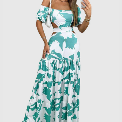 Camila | Abito Cortado di Estate Elegante
