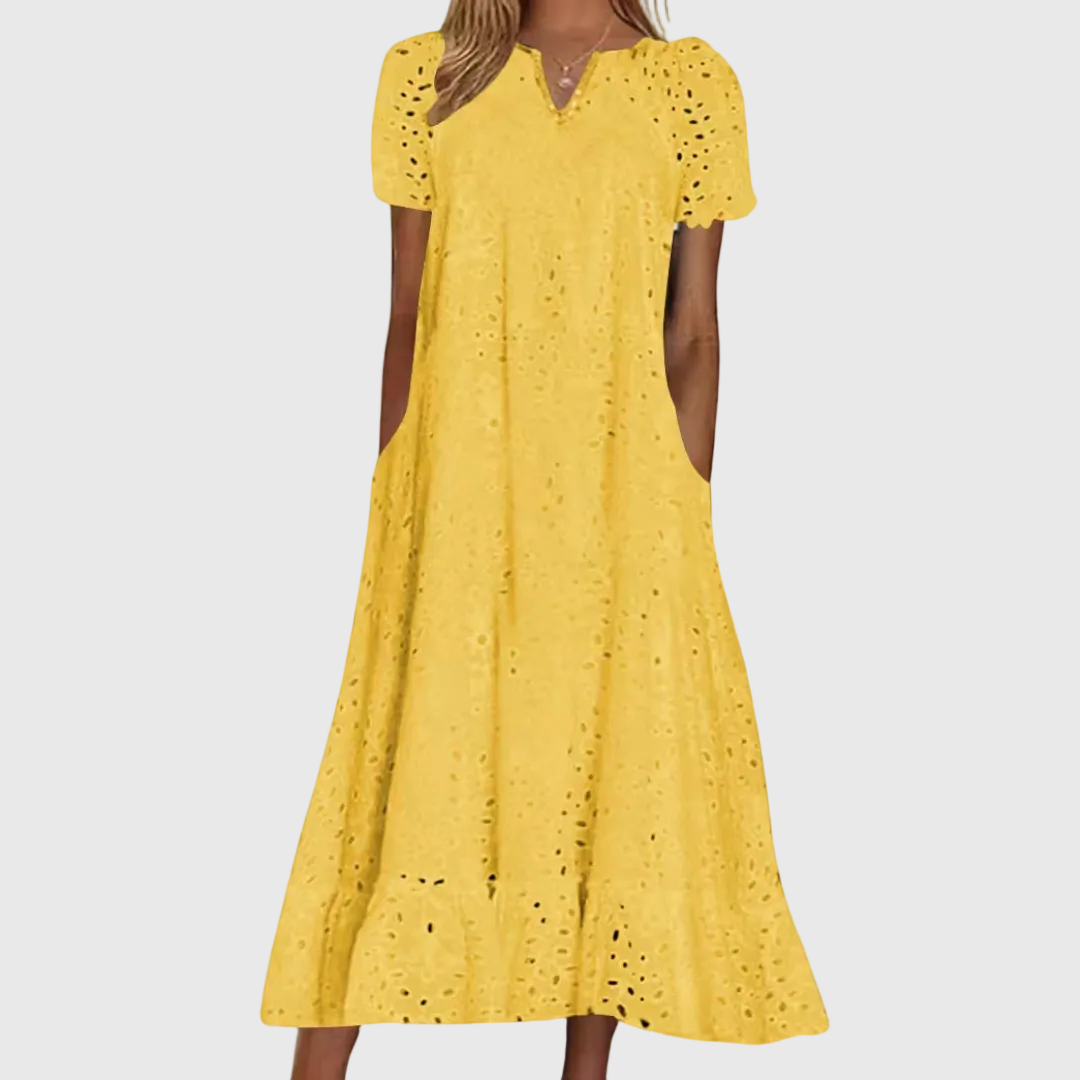 Abril | Abito midi Elegante e Fluido