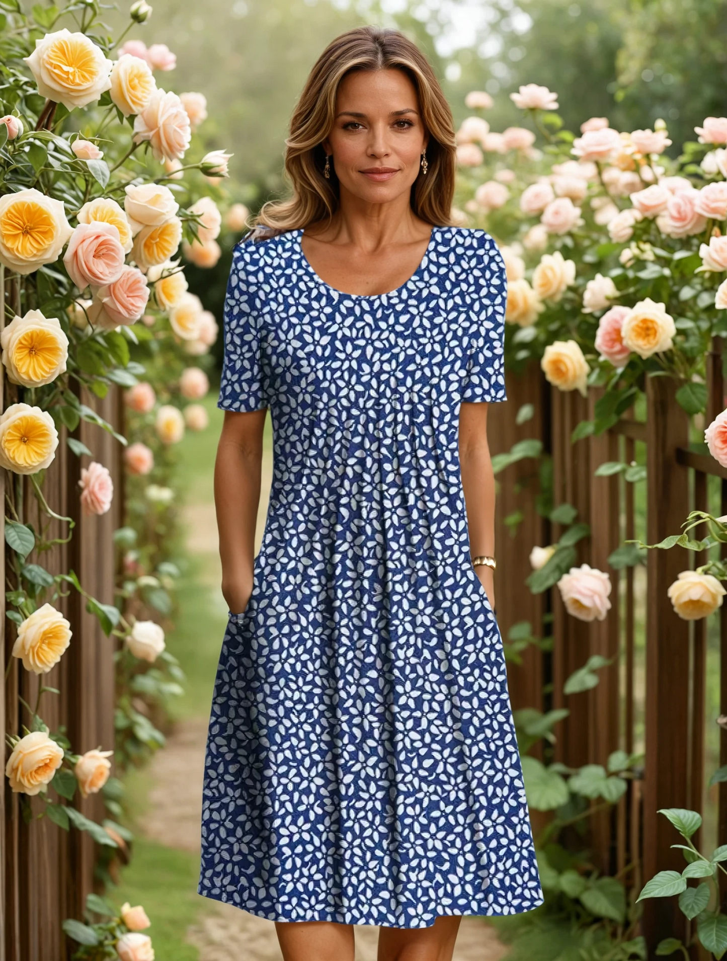 MARGA | ABITO ELEGANTE CON COPERTURA PER IL PANCIA