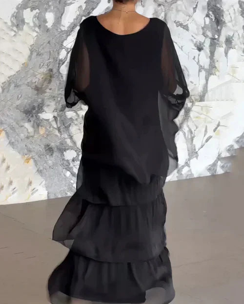 Laura - Abito lungo elegante e fluido
