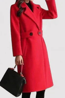 Cappotto con cintura