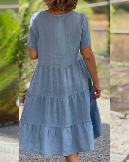 Samantha | Abito Vuelto con tasche