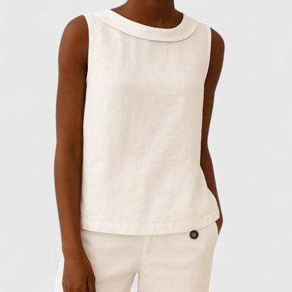 Anastine | Top elegante con Collo alto