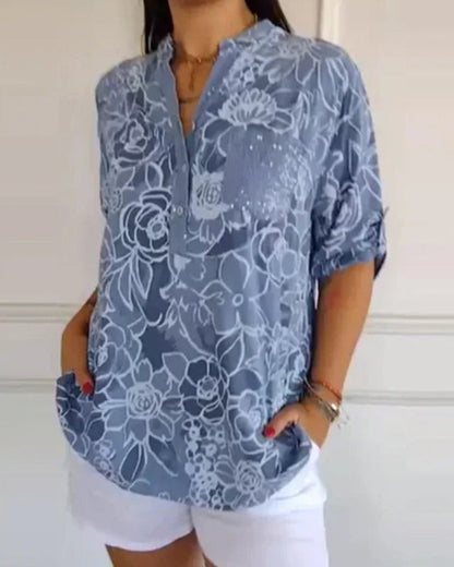 NARESE - Blusa Floreale