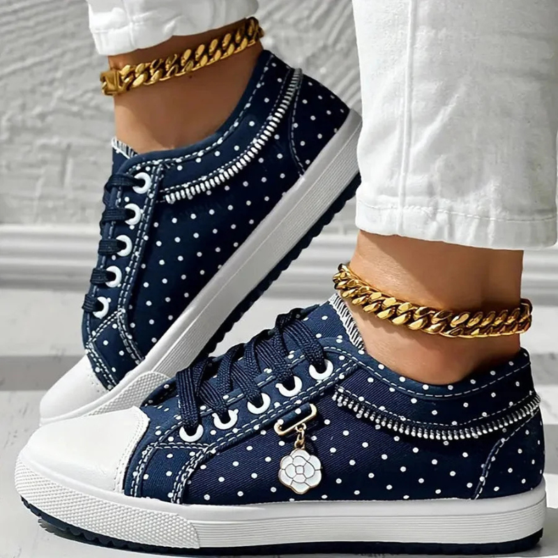 Elettra - Sneakers floreales leggere