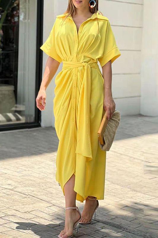 Il Abito maxi Tropical Elegante