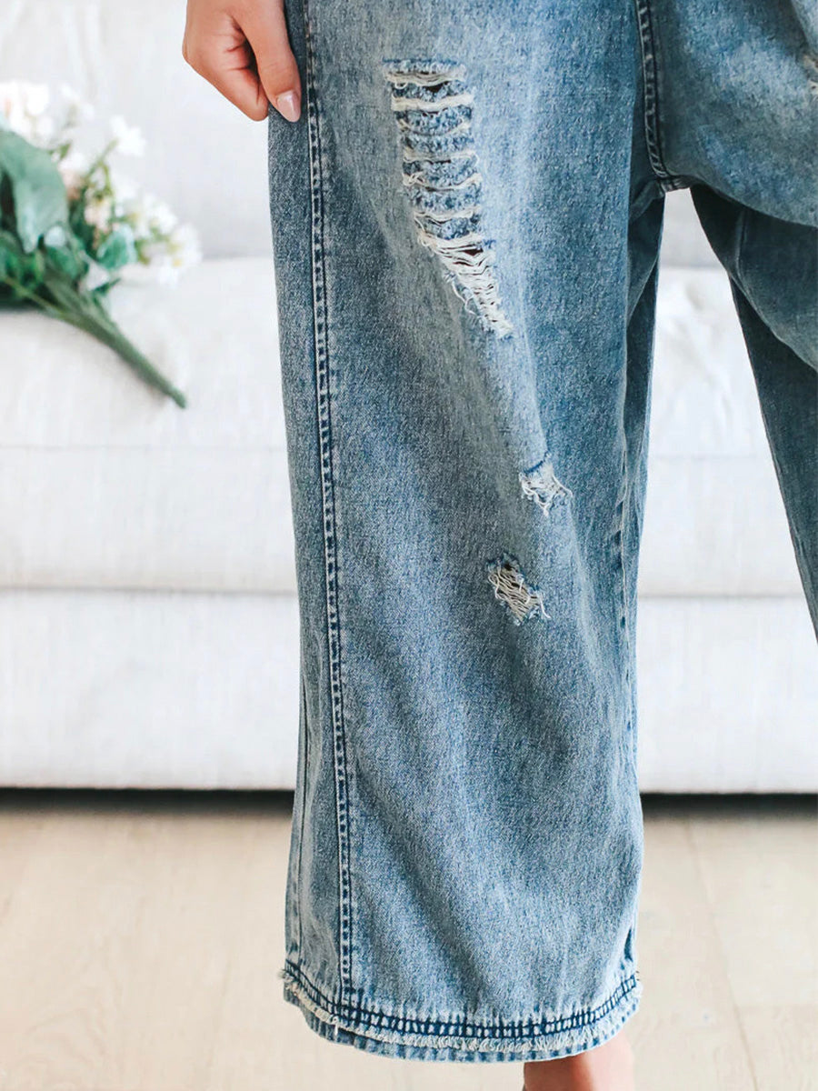 CATALINA – OVEROL DI DENIM LAVAGGIO VINTAGE