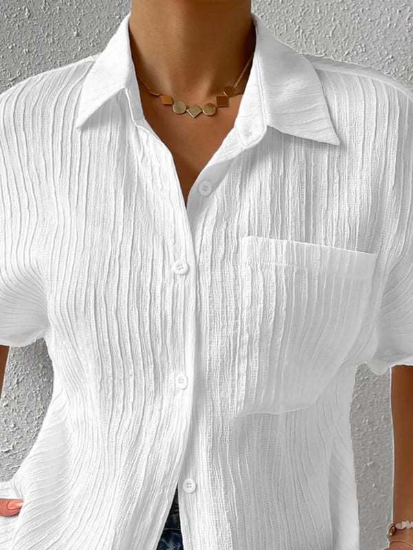 BLUSA CON COLLO CLASSICO ZAHRINA