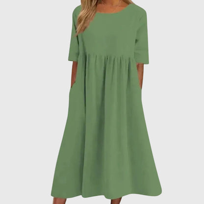 Haisley | Elegante Abito midi Fluido