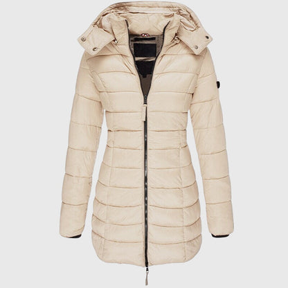 Elise™ - Cappotto lungo di piume