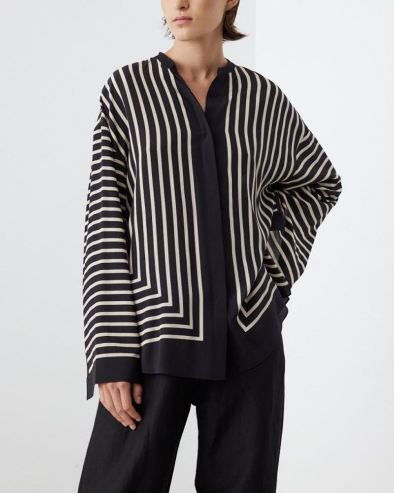 DEINA - Camicia in seta Versatile