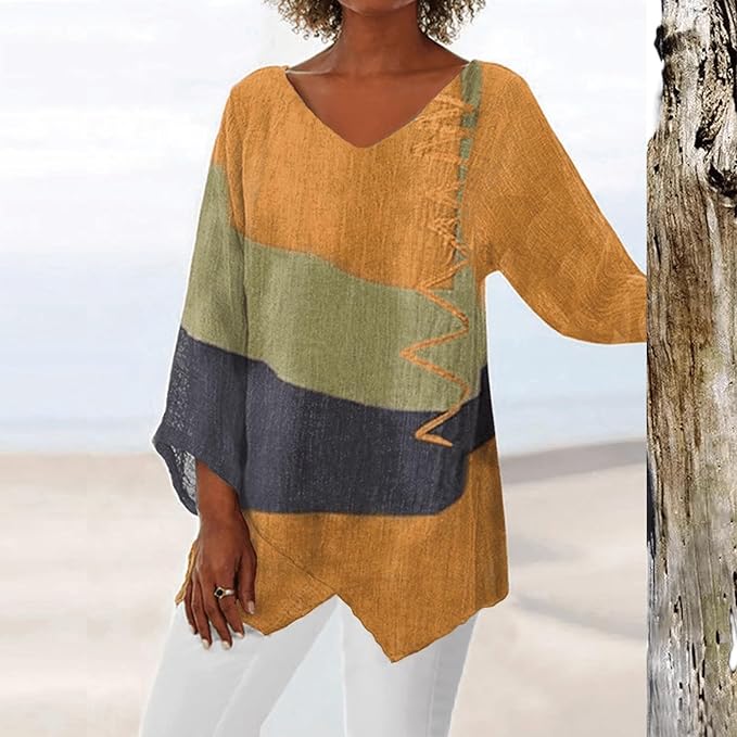 Ella - Blusa a maniche lunghe comoda per ogni giorno